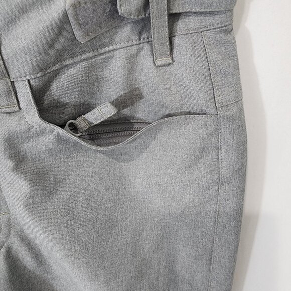 Roxy Gray Kids Snow Pants DryFlight Tech Size 10 Adjustable Waist M - Picture 4 of 16